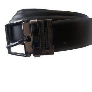 Perry Ellis Men's black Belt 44"